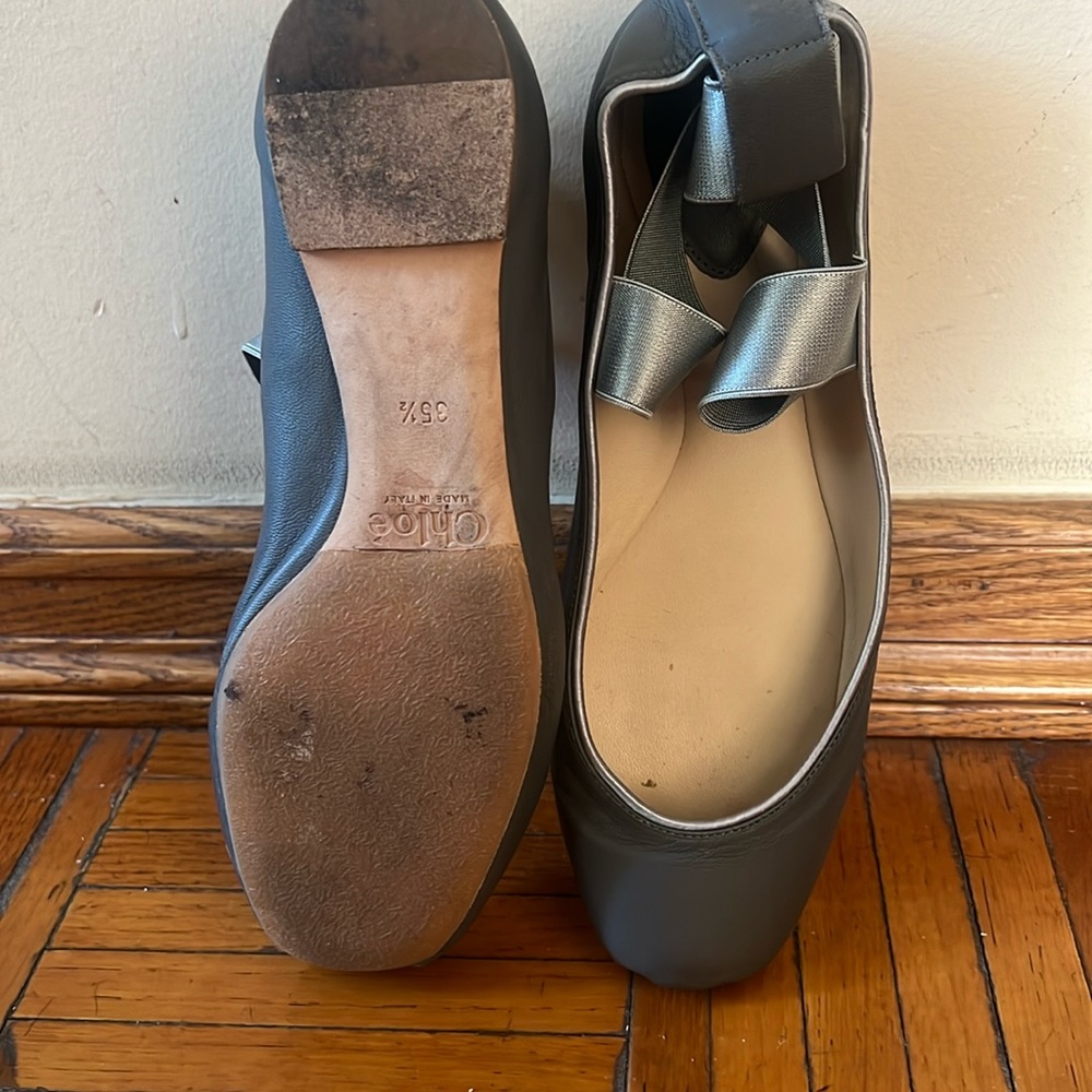 Chloe made in Italy size 35,5 Ballet Flat shoes leather